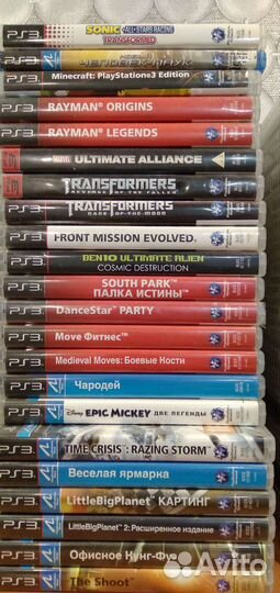 Игры, диски для PS3, PS4