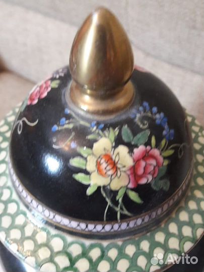 Великолепная ваза в японском стиле Англия Maling