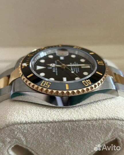 Часы Rolex Submariner Gold механика 3235