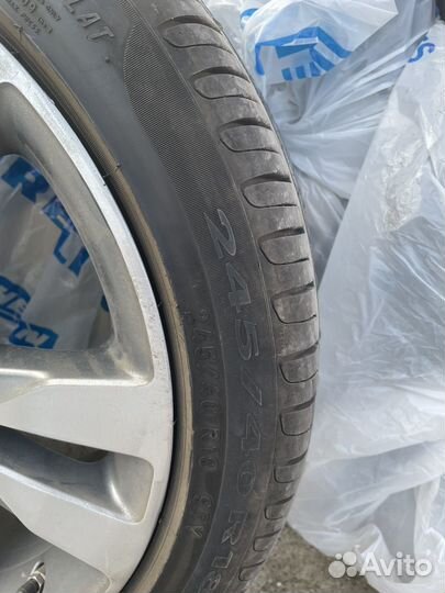 Колеса r18 cinturato p7 runflat от MB w205
