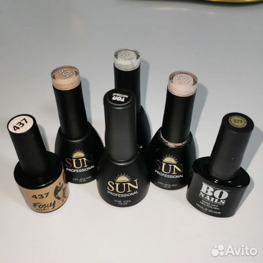 Гель лаки для маникюра набор