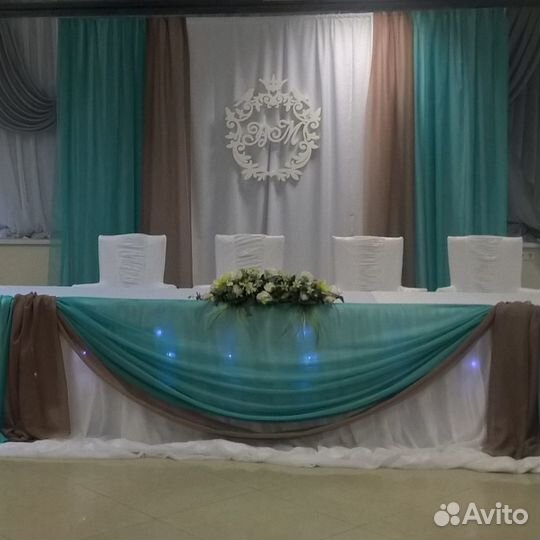 Украшения на свадебные машины и залы