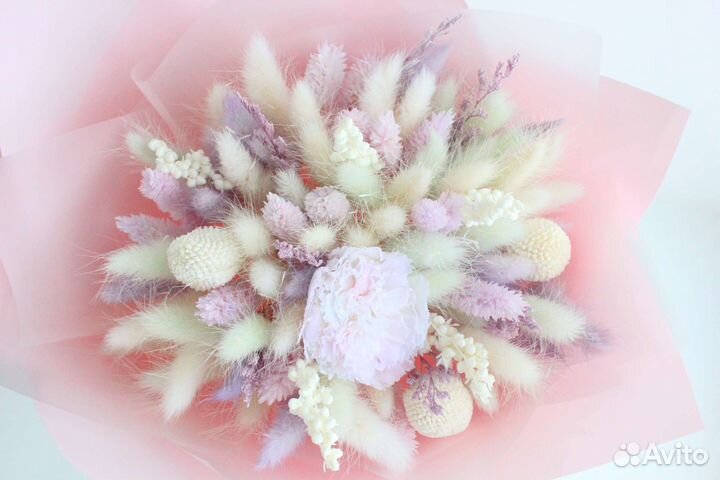 Букет в нежной цветовой гамме