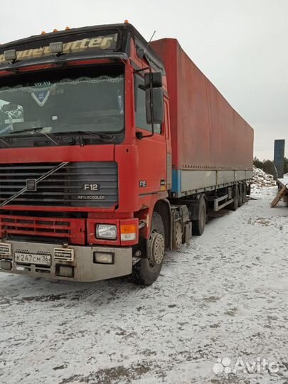 Комплект тент с воротами для полуприцепа