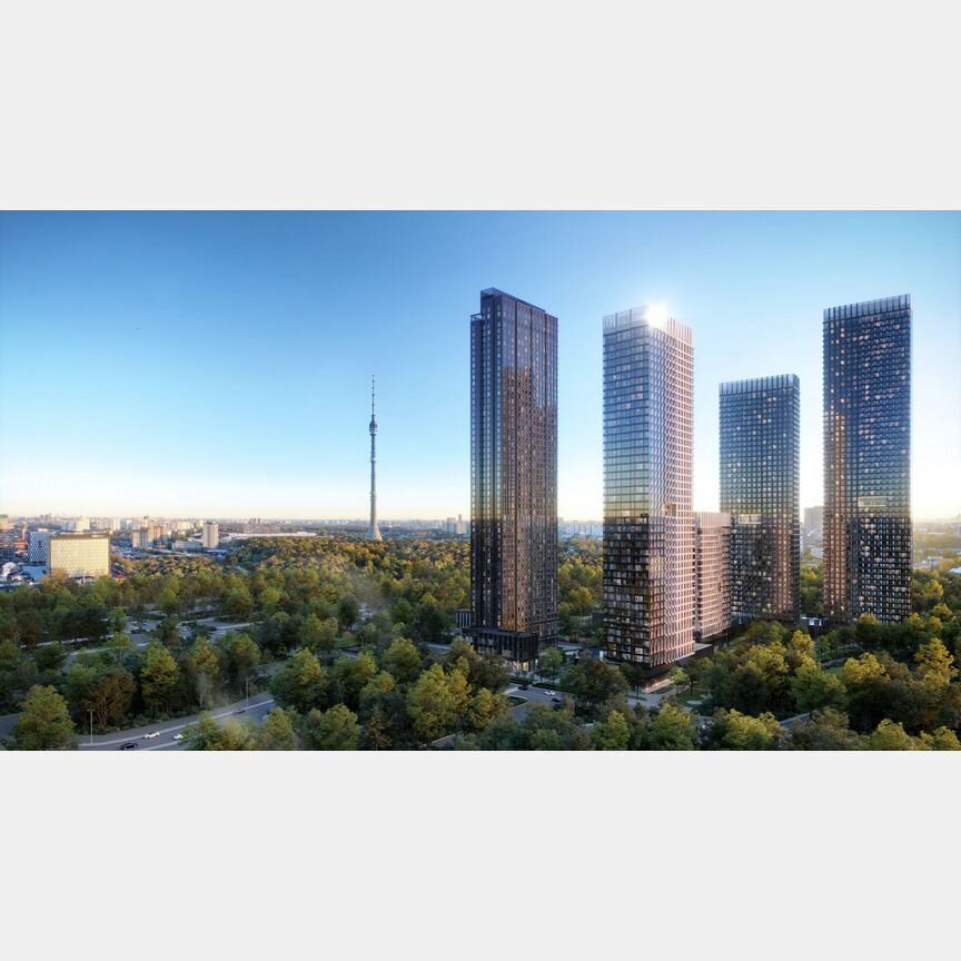 2-к. квартира, 58,9 м², 19/47 эт.