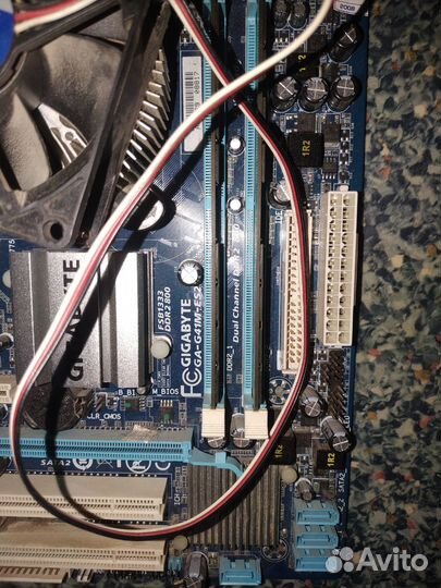 Материнская плата 775 ddr2