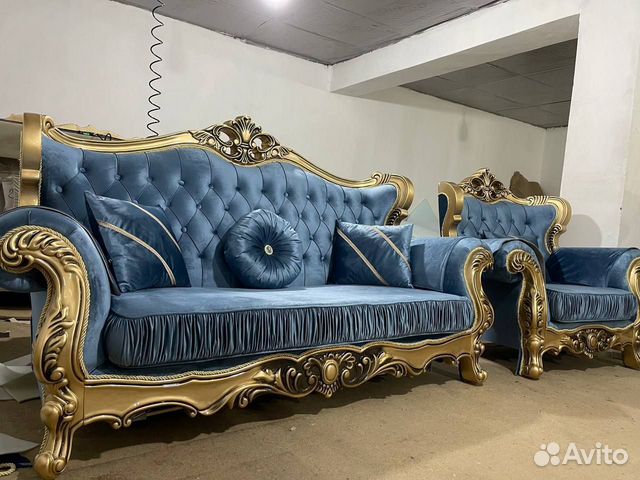 Комплект мягкой мебели диван и 2 кресла , новое купить в Москве | Авито