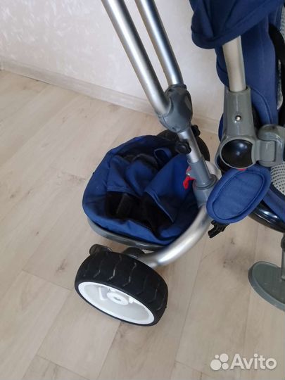 Велосипед коляска с ручкой