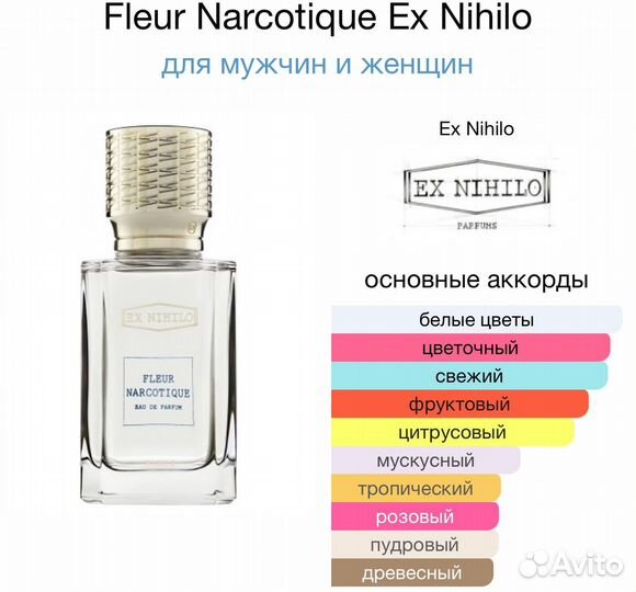 Духи Fleur Narcotique