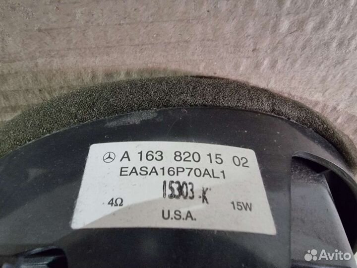 Динамик передней левой двери Mercedes ML 163