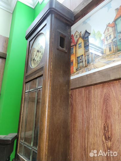 Старинные настенные часы Густав Бейкер