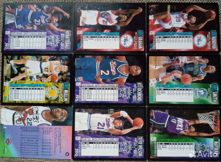 Спортивные карточки (USA) 90 - е г. г