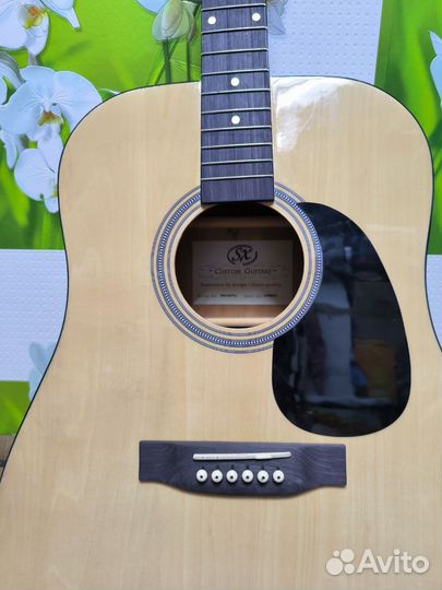 Гитара Custom Gultars MD160/NA сломан гриф
