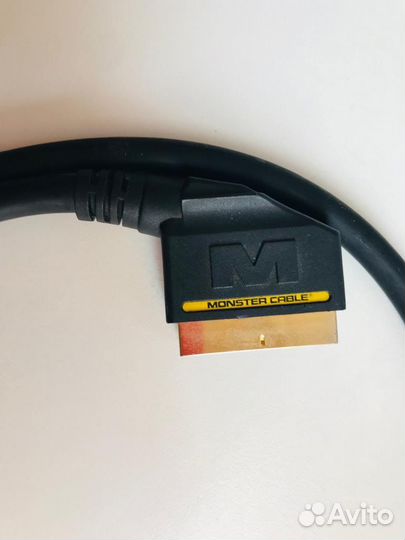 Кабель аудио-видео Monster Cable scart/3 RCA, 1 м