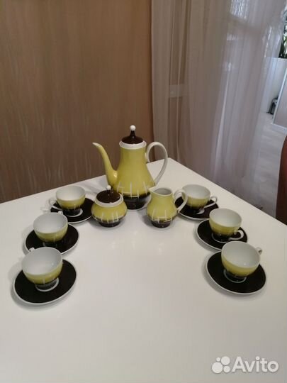 Кофейный сервиз kahla гдр СССР