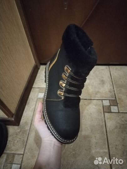 Полусапожки новые женские еврозима 39 размер