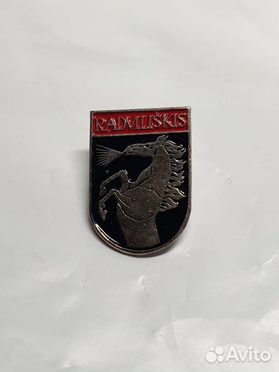 Значок города Радвилишкис (Литва)