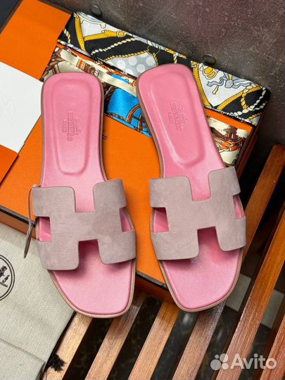 Тапочки Hermes oran