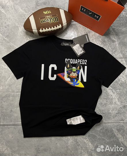 Футболка dsquared2 icon premium