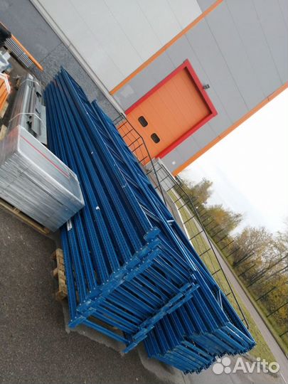 Стеллажи паллетные 12 м. Кифато/Фзм бу