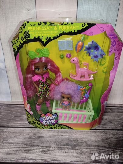 Новый Набор игровой Cave Club Няня 2 куклы GNL92