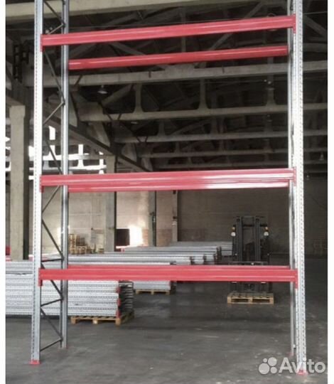 Стеллаж металлический 4,5 м бу любые размеры