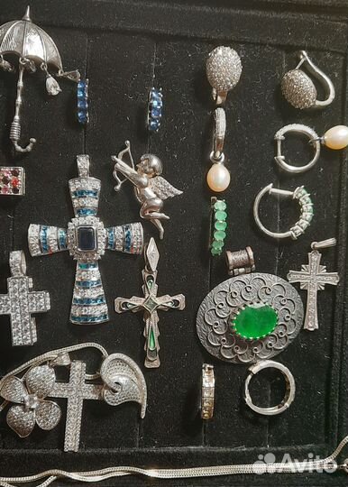 Серебряные украшения.Проба