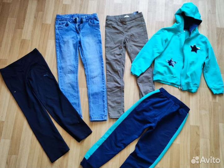 Вещи пакетом на девочку 128