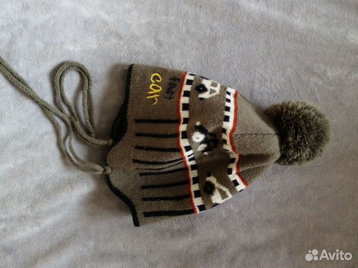 Шапочка детская демисезонная. новая