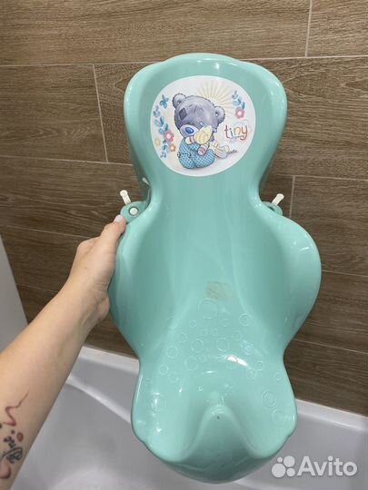 Ванночка для купания и горка