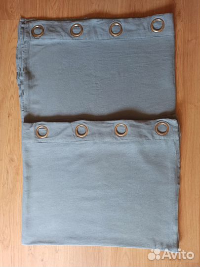 Штора на подкладе и 2 шторы IKEA