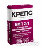 Ровнитель для пола крепс бмп 2в1 самовыравнивающи