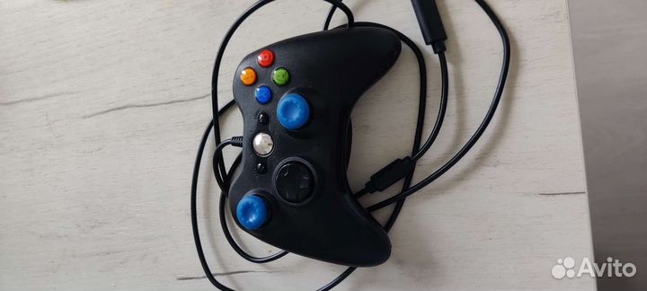 Джойстик xbox 360 проводной