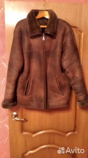 Дубленка натуральная мужская 50 52 размер