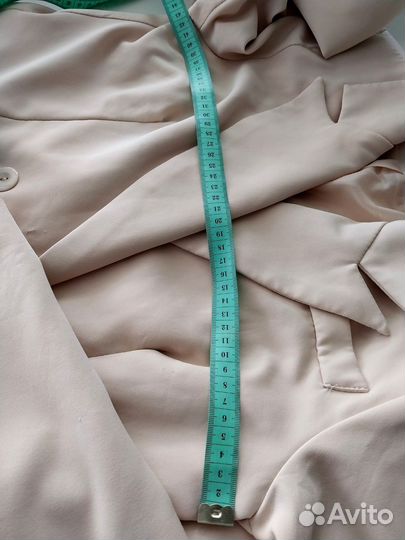 Брючный костюм женский 42 44 бежевый