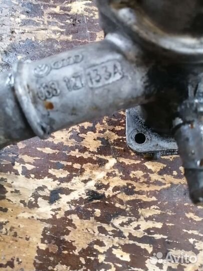 Фланец охлаждения помпа 1.9tdi agr фольксваген