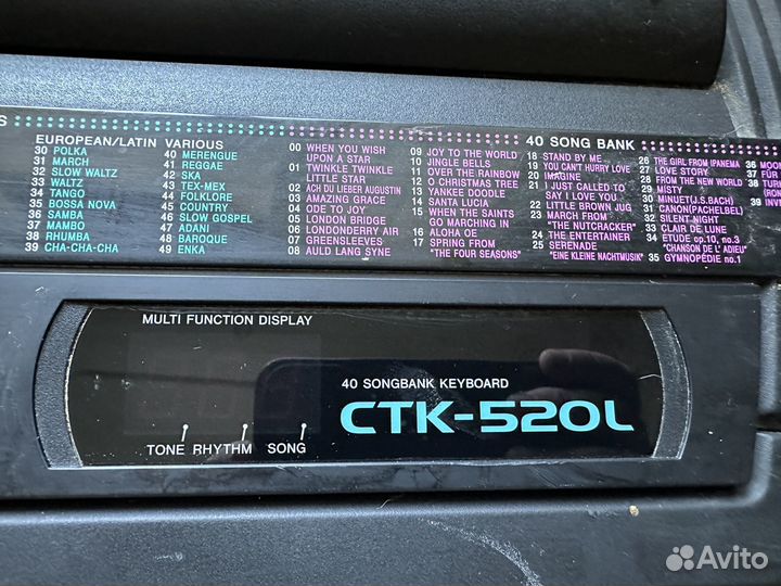 Синтезатор casio ctk 520 L