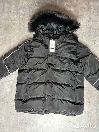 Пуховик Jordan x Supreme