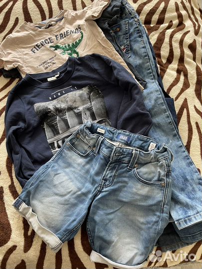 Вещи пакетом на мальчика 122 128 134