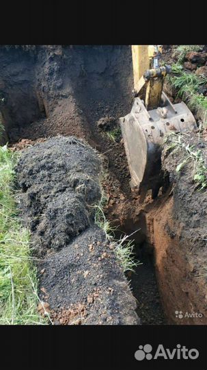 Услуги экскаватора погрузчик трактор