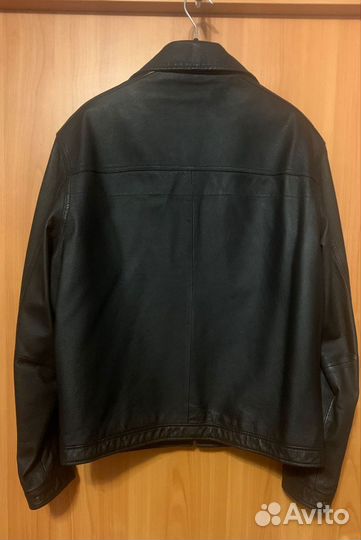 Кожаная куртка мужская 48 50 Angelo Litrico