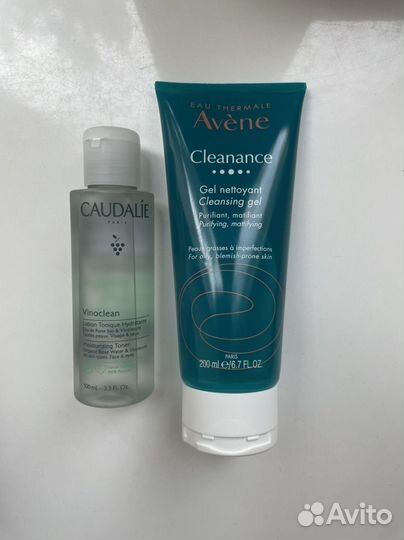 Тоник caudalie и пенка от Avene