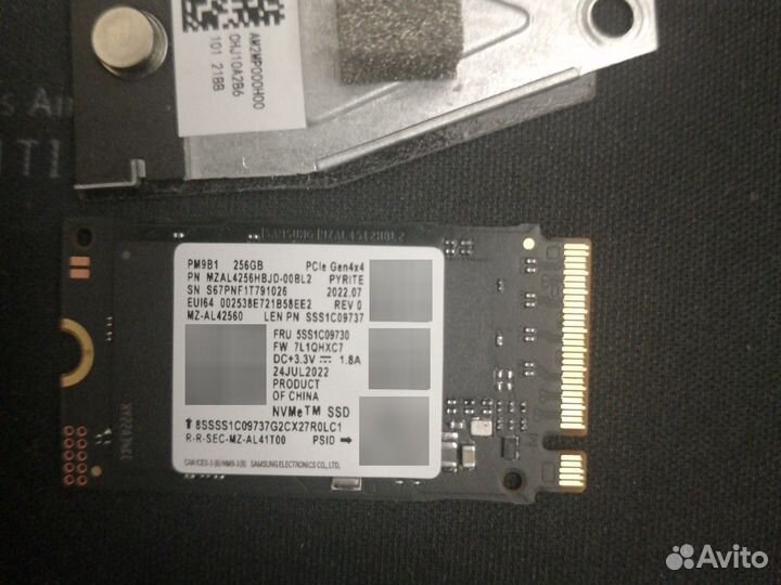 SSD m2 PM9B1 256gb