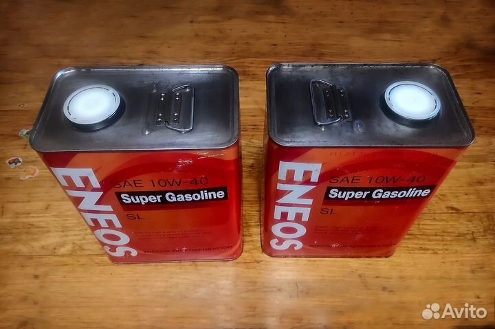 Eneos Super Gasoline 10W-40 SL - 2х4 литров