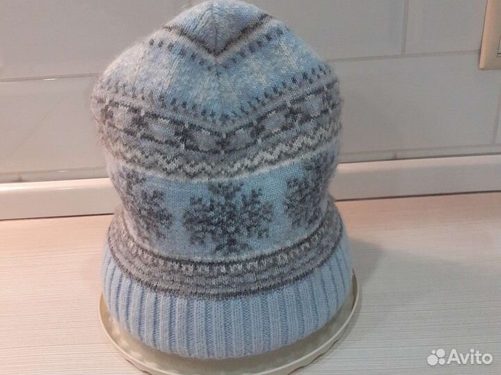 Шапка и шарф женский