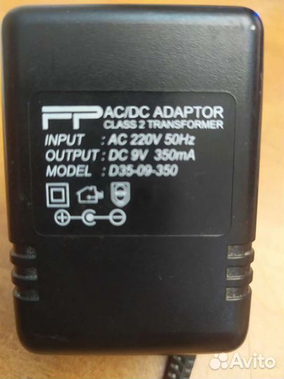 Адаптер блок питанияmodel : D35-09-350
