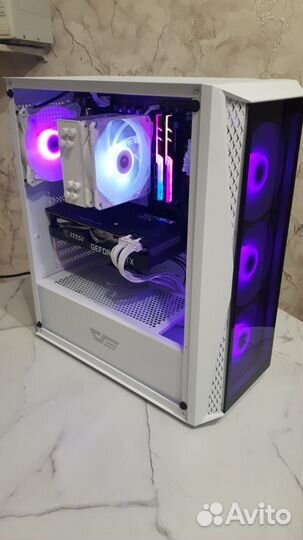 Игровой компьютер RTX 4070 с 2к монитором