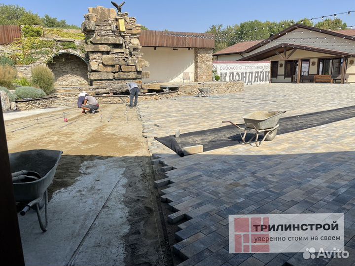 Тротуарная плитка новый город