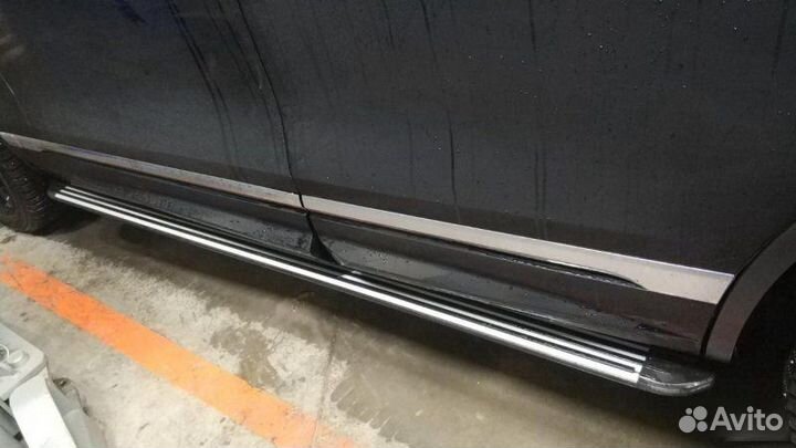 Пороги на Volkswagen Touareg 2011-2015