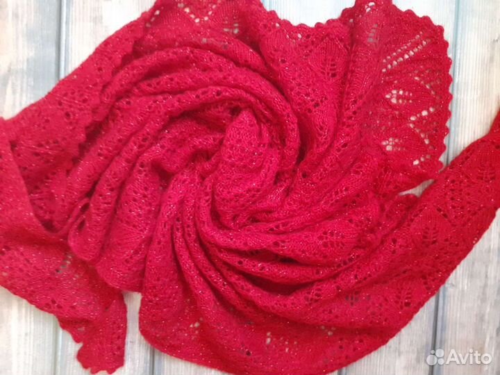Шаль ручная работа
